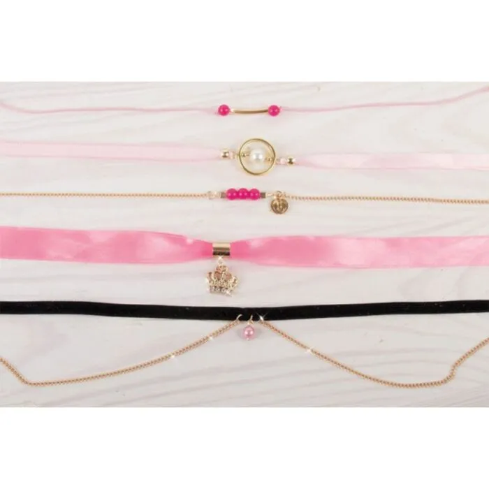 Набор для творчества Make It Real Бусы с бусинами и Подвесками JUICY COUTURE CHOKERS & CHARMS