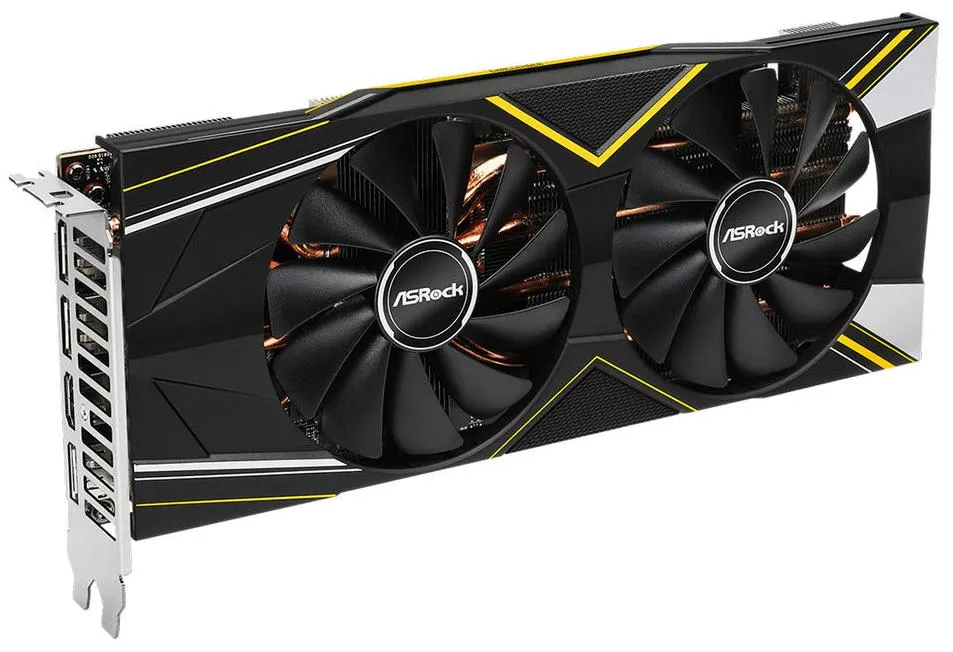 Видеокарта 8Gb AsRock Radeon RX 5700 XT Challenger D OC