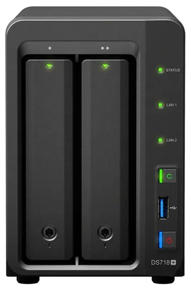 Сетевой накопитель NAS Synology DiskStation DS718+