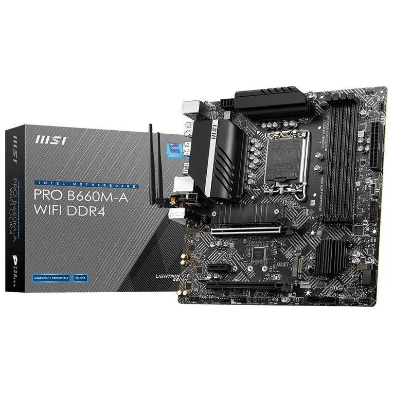 Материнская плата MSI PRO B660M-A WIFI D4