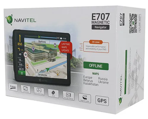 Навигатор Автомобильный GPS Navitel E707 MAGNETIC