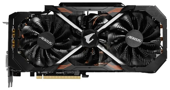 Видеокарта Gigabyte GV-N1080AORUS X-8GD GTX 1080 Xtreme Edition