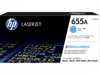 Картридж HP Europe CF451A лазерный голубой