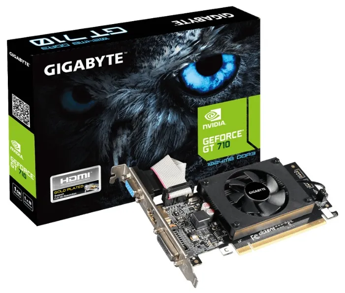 Видеокарта 1 Gb Palit GeForce GT710 NEAT7100HD06