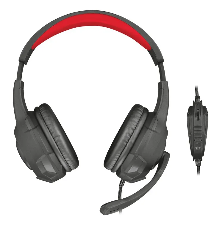 Наушники Trust GXT 307 Ravu Черный-красный