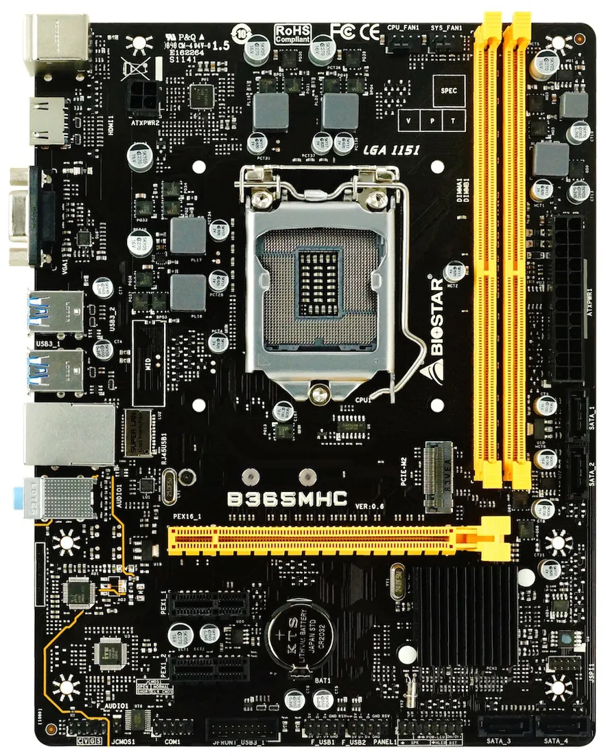Материнская плата Biostar B365MHC