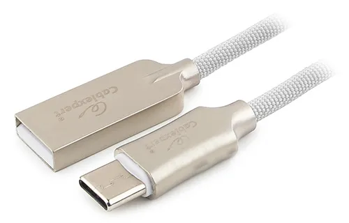 Кабель USB Type A-C Cablexpert CC-P-USBC02W-1.8M