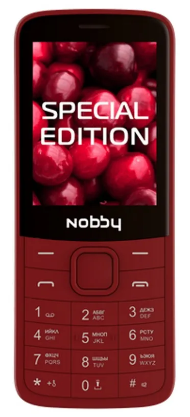 Мобильный телефон Nobby 220 Вишня