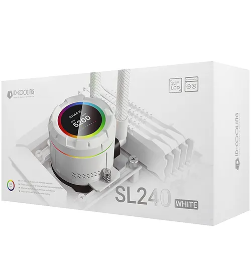 Водяное охлаждение ID-Cooling SL240 White
