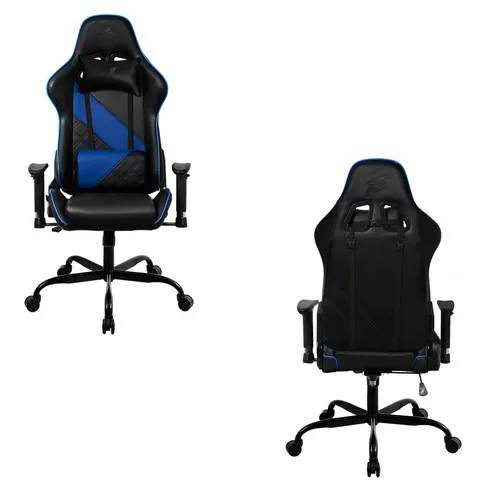 Игровое компьютерное кресло 1stPlayer S02 Black/Blue