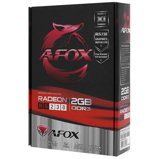 Видеокарта 2 GB Afox R5 230 AFR5230-2048D3L9-V2