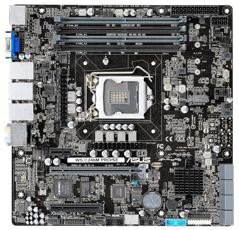 Материнская плата Asus WS C246M PRO/SE