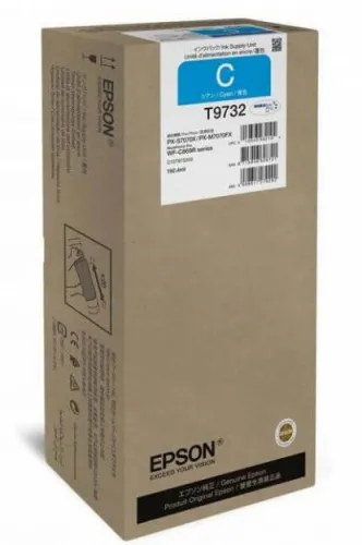 Картридж Epson C13T973200 WorkForce Pro WF-C869R голубой XL