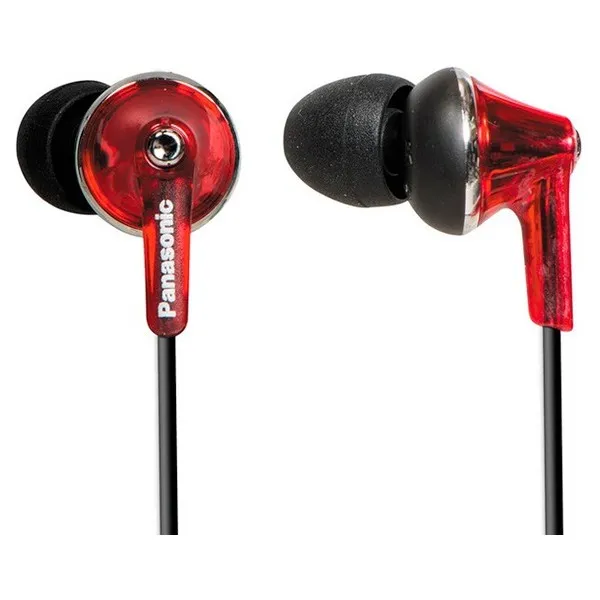 Наушники-вкладыши Panasonic RP-HE190E-R Красный