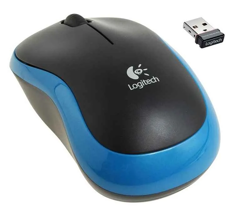 Мышь беспроводная Logitech M185 Blue