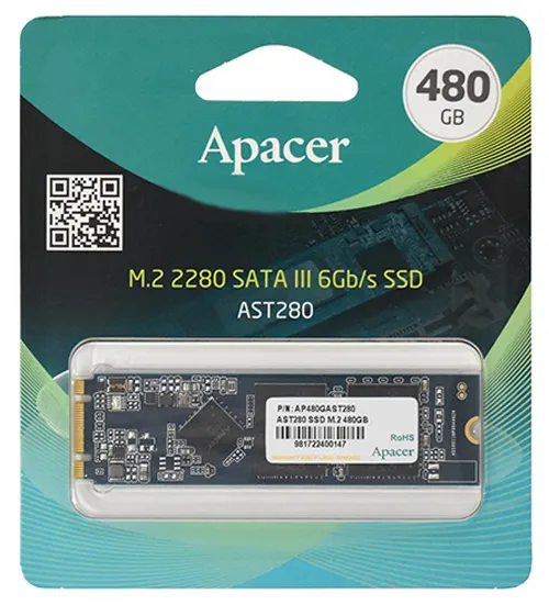 SSD накопитель 480 GB Apacer AST280 AP480GAST280-1