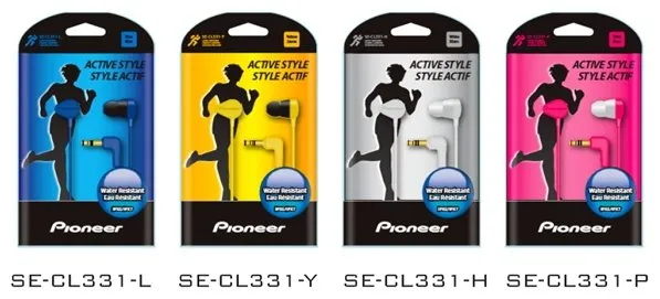 Наушники-вкладыши Pioneer SE-CL331-H Белый