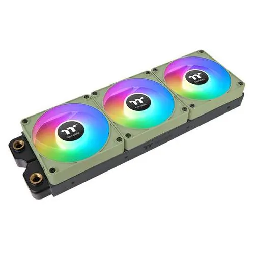 Кулер для корпуса Thermaltake CT140 ARGB Sync PC Cooling Fan Matcha Green (3 pack)