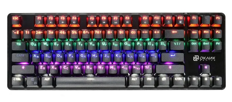 Клавиатура Oklick 960G Dark Knight black