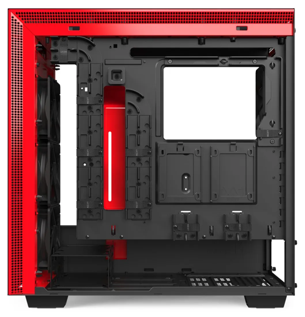 Корпус для ПК NZXT H710B Black-red