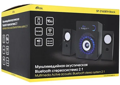 Bluetooth колонка Ritmix SP-2165BTH Black