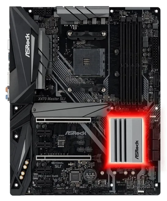 Материнская плата ASRock X470 MASTER SLI