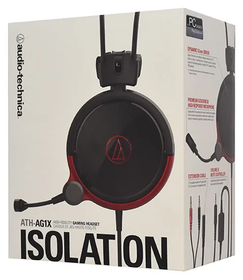 Гарнитура Audio-Technica ATH-AG1X black
