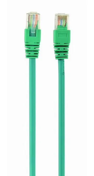 Патч корд UTP 5e-Cat 0.5 m Cablexpert PP12-0.5M/G зеленый