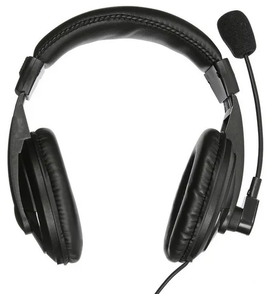 Наушники с микрофоном Oklick HS-M137V черный