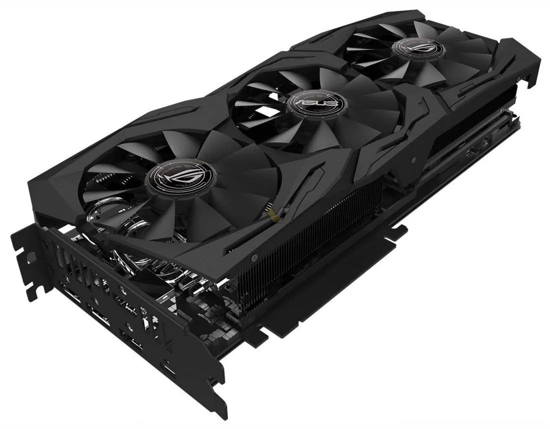 Видеокарта 6Gb ASUS STRIX RTX 2060 ROG-STRIX-RTX2060-A6G-GAMING