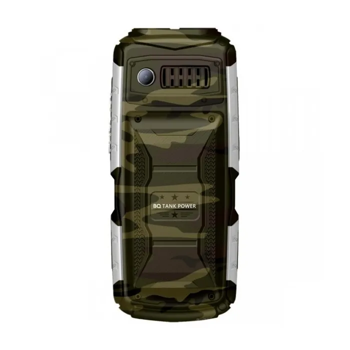Мобильный телефон BQ-2430 Tank Power Камуфляж+Серебро