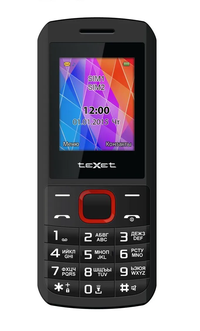 Мобильный телефон Texet TM-126