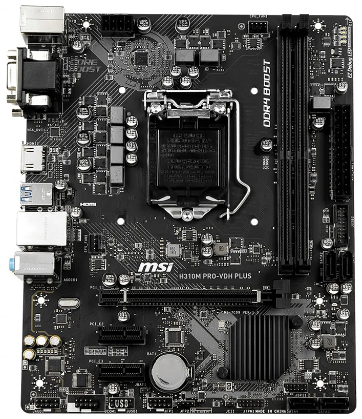Материнская плата MSI H310M PRO-VDH PLUS