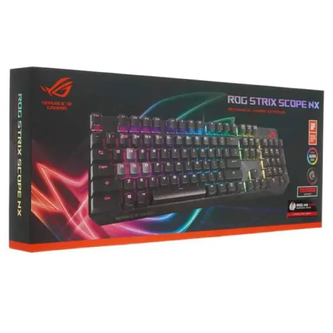 Kлавиатура XA02 ROG STRIX SCOPE NX/NXRD/RU MECHANICAL ASUS