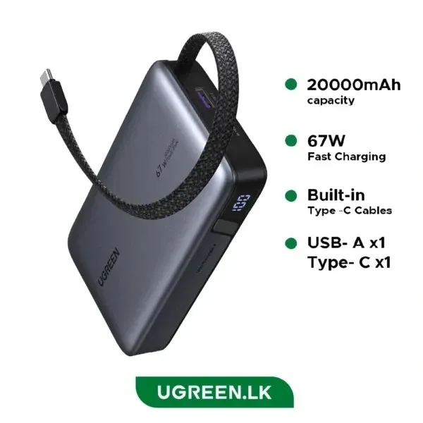 Power Bank UGREEN PB550 20000mAh 85166B