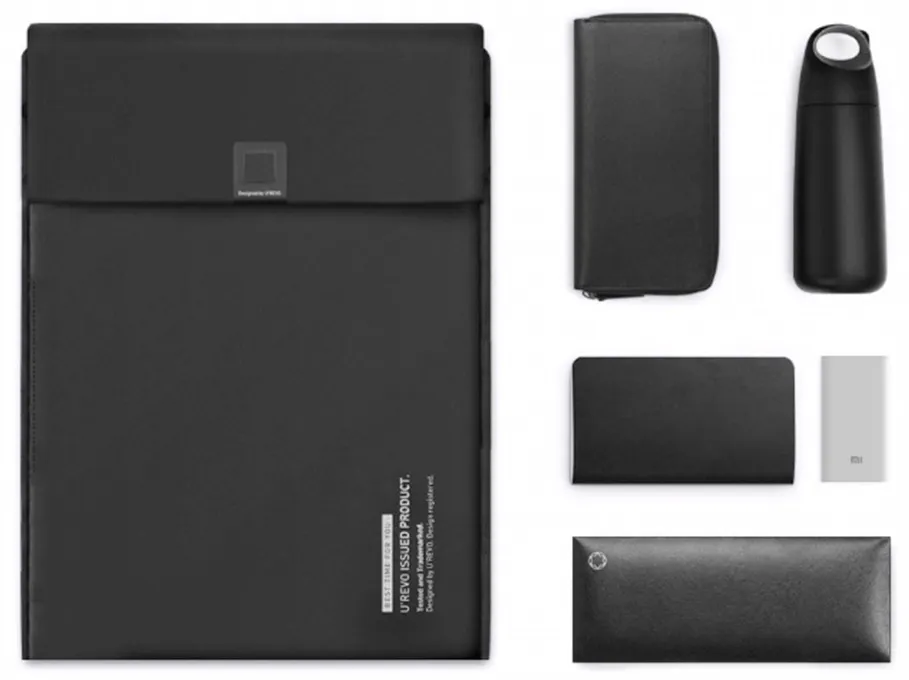 Бизнес комплект рюкзака и сумки Xiaomi U'REVO YQST01BD