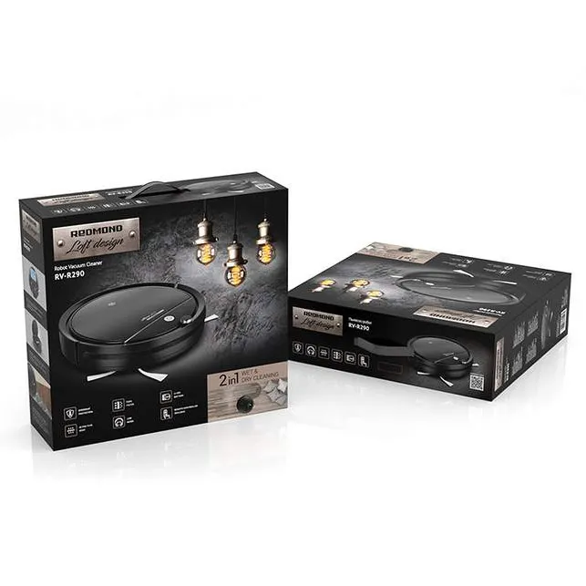 Пылесос-робот REDMOND RV-R290 Черный