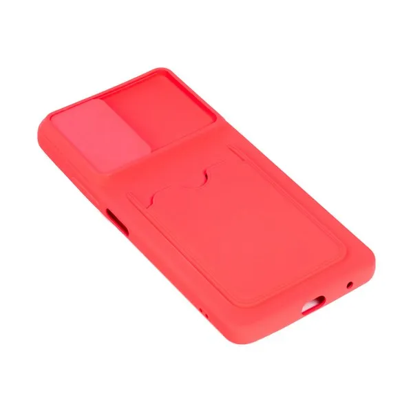 Чехол для телефона X-Game XG-S0821 для Redmi Note 10 Pro Розовый Card Holder