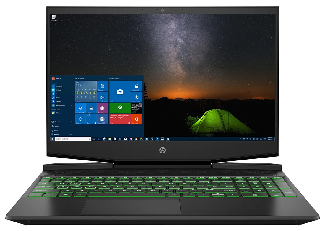 Ноутбук HP Pavilion Gaming 15-dk1010ur 10B18EA#ACB