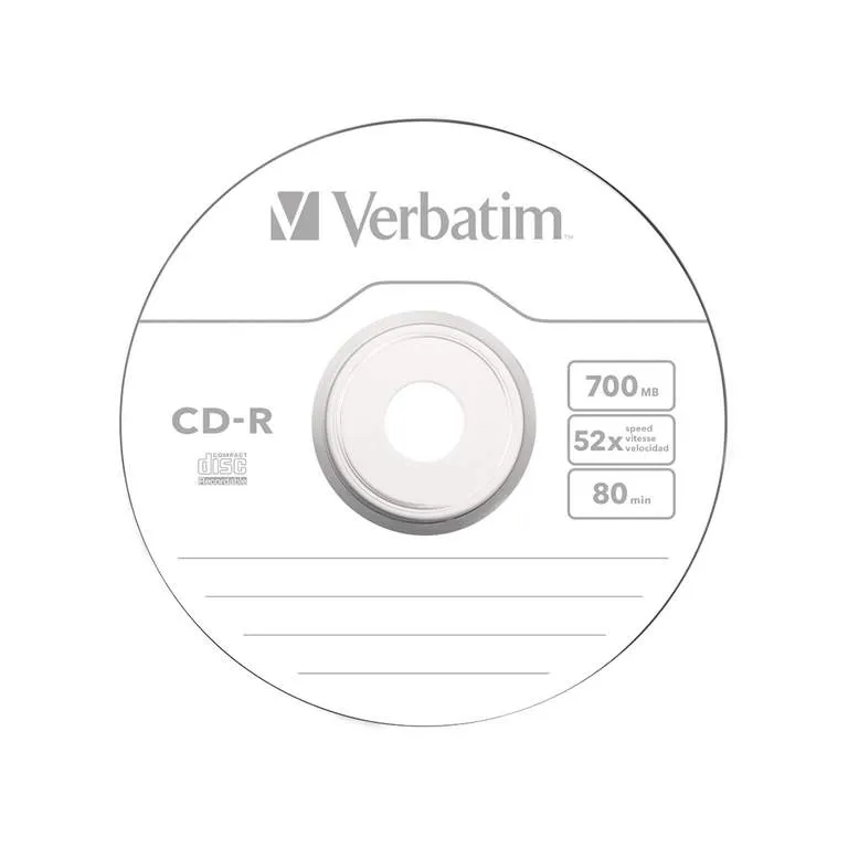 Диск CD-R Verbatim (43437) 700MB 10штук