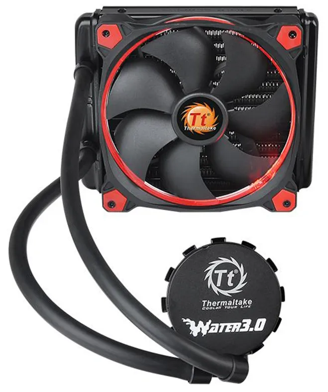 Водяное охлаждение Thermaltake Water 3.0 Riing Red 140 CL-W150-PL14RE-A