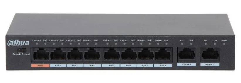 Коммутатор Dahua DH-PFS3010-8ET-96
