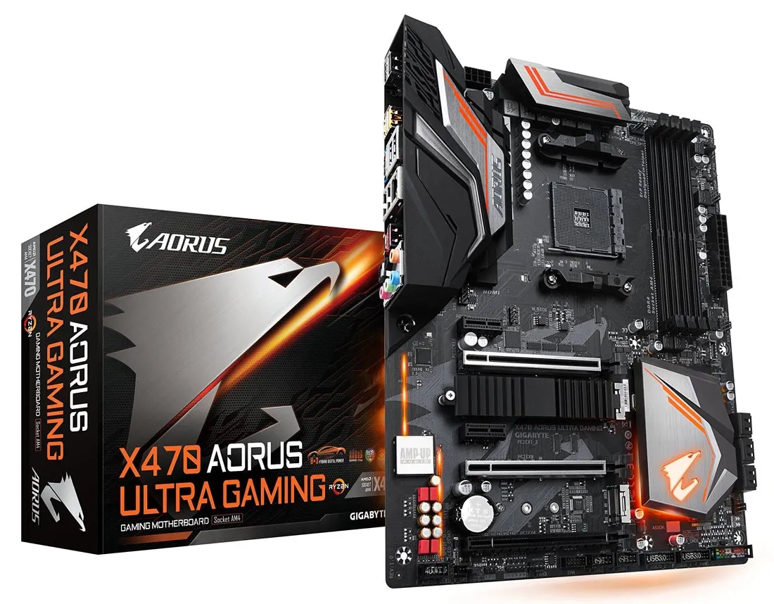Материнская плата Gigabyte X470 AORUS ULTRA GAMING