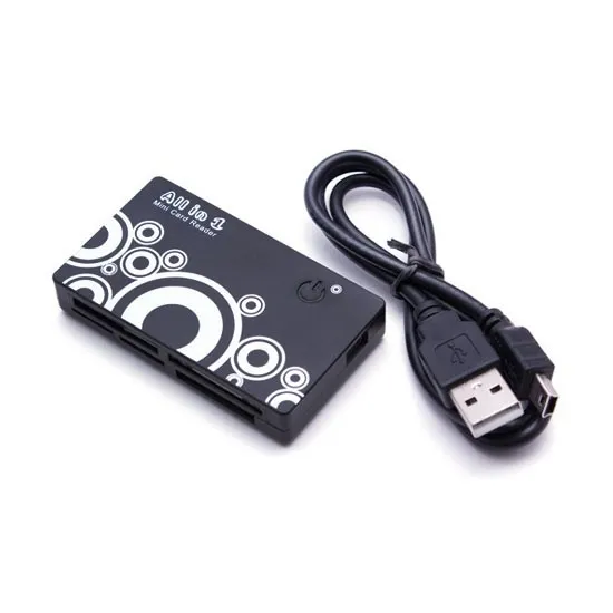 Картридер Deluxe DCR001BK All in 1