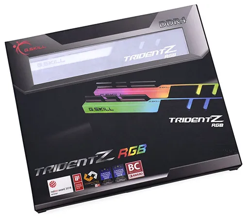 Оперативная память 16 GB kit G.SKILL TRIDENT Z RGB F4-3600C19D-16GTZRB