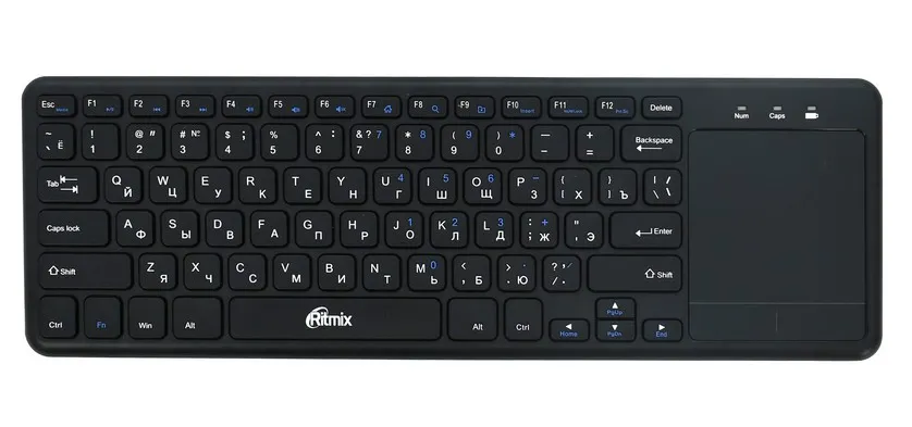 Клавиатура Bluetooth Ritmix RKB-350BTH black