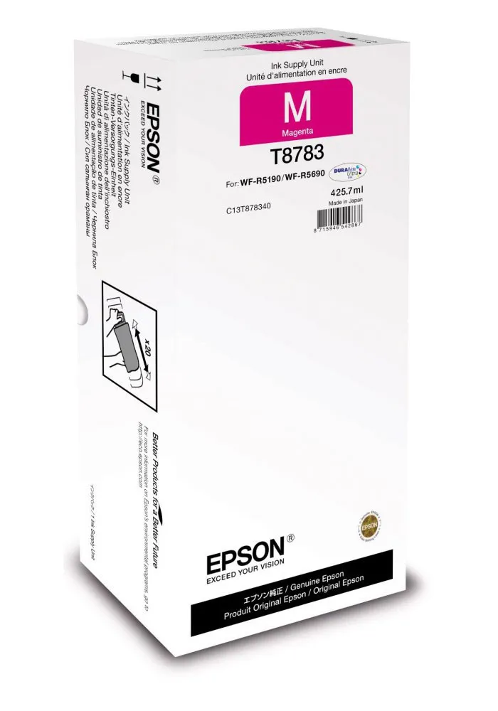 Картридж Epson C13T878340 пурпурный