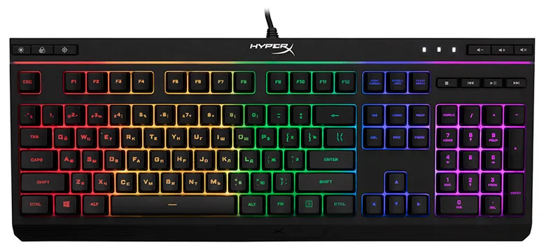 Клавиатура HyperX Alloy Core RGB Gaming HX-KB5ME2-RU