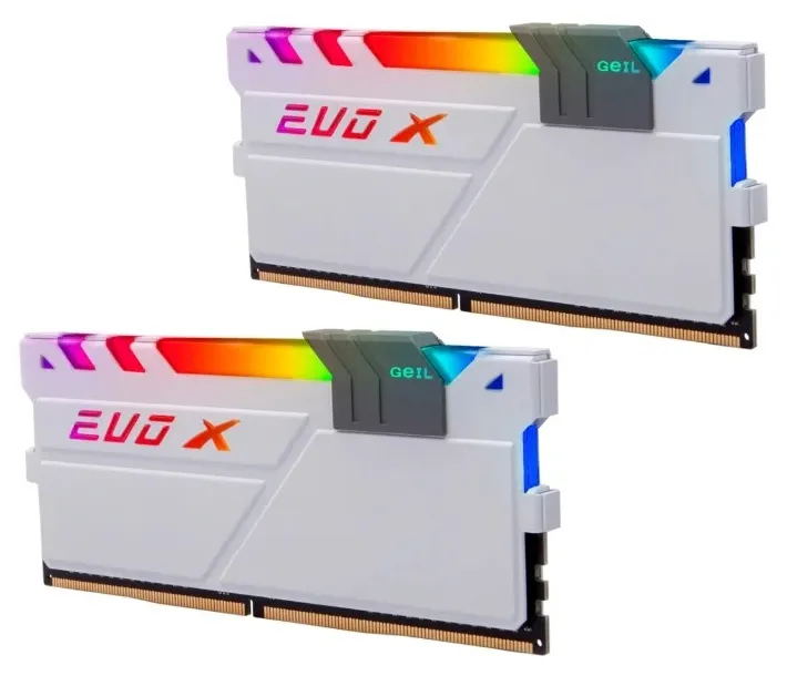 Оперативная память 32GB Kit GEIL EVO X II White GEXSG432GB2666C19DC