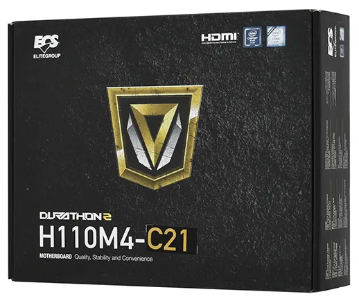 Материнская плата EliteGroup H110M4-C21